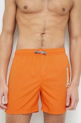 Pepe Jeans szorty kąpielowe Finnick kolor pomarańczowy