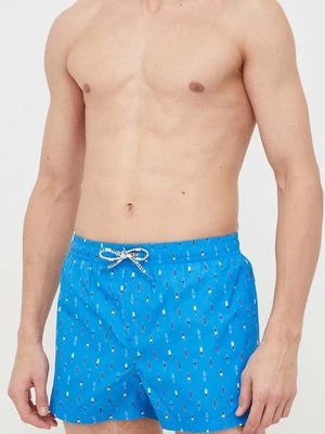 Pepe Jeans szorty kąpielowe SURF SWIMSHORT kolor niebieski PMB10397