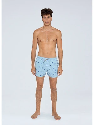Pepe Jeans Szorty kąpielowe w kolorze błękitnym rozmiar: M