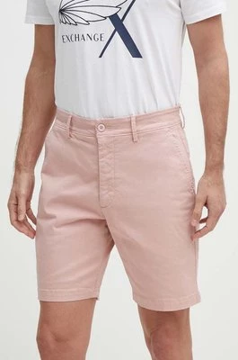 Pepe Jeans szorty REGULAR CHINO SHORT męskie kolor różowy PM801092