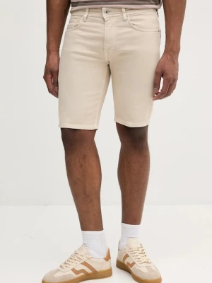 Pepe Jeans szorty TAPER SHORT beżowy