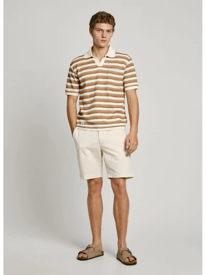 Pepe Jeans Szorty w kolorze kremowym rozmiar: W38