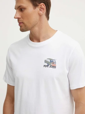 Pepe Jeans t-shirt bawełniany ARSHINE biały