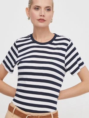 Pepe Jeans t-shirt bawełniany JINX damski kolor granatowy PL505845