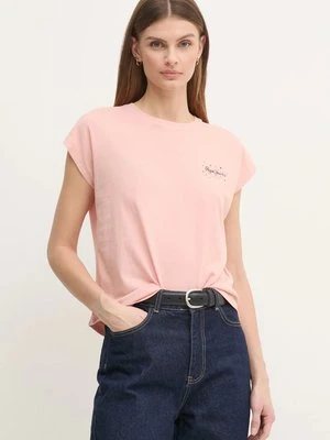 Pepe Jeans t-shirt bawełniany LORENA damski PL505998