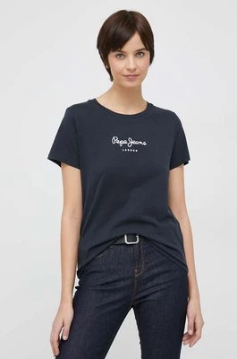 Pepe Jeans t-shirt bawełniany Wendy kolor czarny