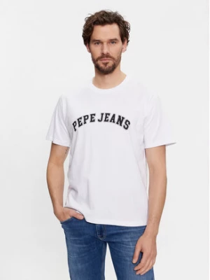 Pepe Jeans T-Shirt Clement PM509220 Biały Regular Fit