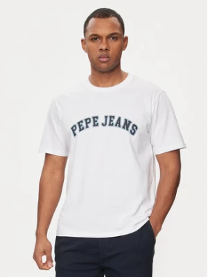 Pepe Jeans T-Shirt Clement PM509220 Écru Regular Fit