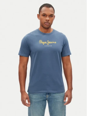 Pepe Jeans T-Shirt Eggo N PM508208 Niebieski Regular Fit