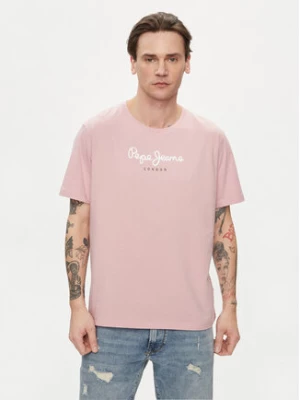 Pepe Jeans T-Shirt Eggo N PM508208 Różowy Regular Fit