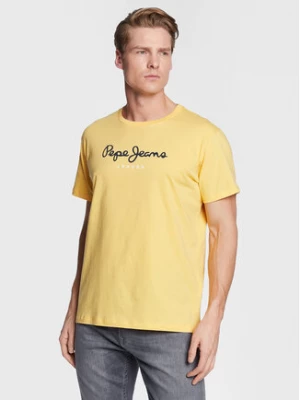 Pepe Jeans T-Shirt Eggo PM508208 Żółty Regular Fit