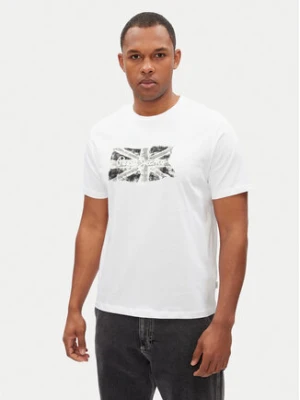 Zdjęcie produktu Pepe Jeans T-Shirt Flag PM509720 Biały Regular Fit