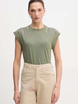 Pepe Jeans t-shirt kolor zielony PL5000024