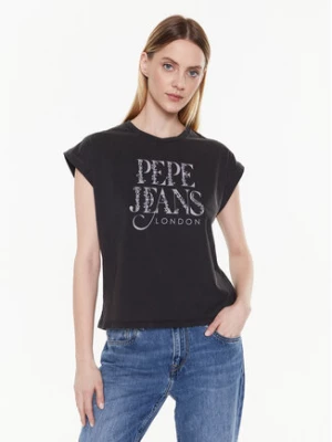 Pepe Jeans T-Shirt Linda PL505385 Szary Boxy Fit