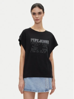 Pepe Jeans T-Shirt Lira PL505996 Czarny Regular Fit