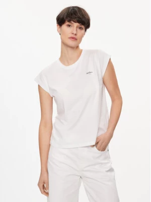 Pepe Jeans T-Shirt Lory PL505853 Biały Regular Fit