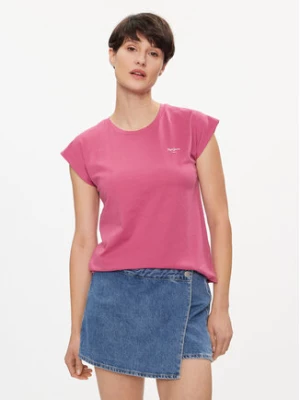 Pepe Jeans T-Shirt Lory PL505853 Różowy Regular Fit