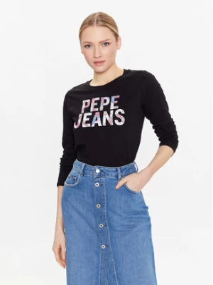 Pepe Jeans T-Shirt Luna PL505394 Czarny Regular Fit
