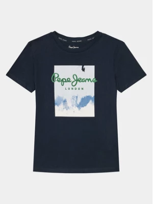 Pepe Jeans T-Shirt Rafer PB503844 Granatowy Regular Fit