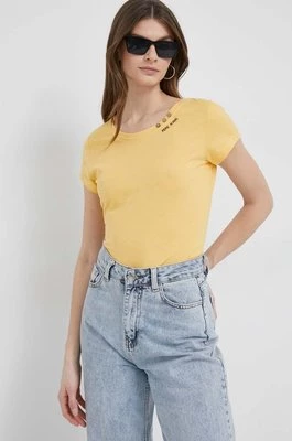 Pepe Jeans t-shirt Ragy damski kolor żółty
