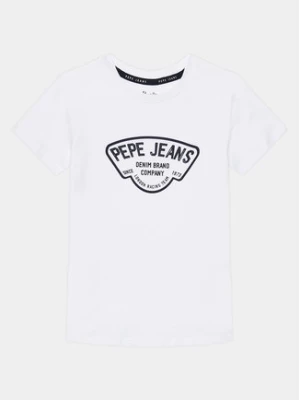 Pepe Jeans T-Shirt Regen PB503848 Biały Regular Fit