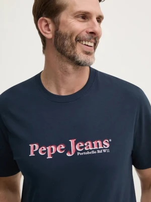 Pepe Jeans t-shirt SOMERS TEE granatowy