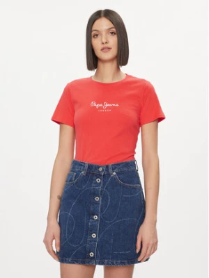 Pepe Jeans T-Shirt Wendy PL505480 Czerwony Regular Fit