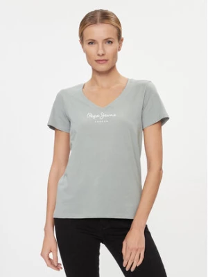 Pepe Jeans T-Shirt Wendy PL505482 Zielony Regular Fit