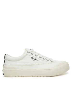 Pepe Jeans Tenisówki Ben Fresh W PLS31589 Biały