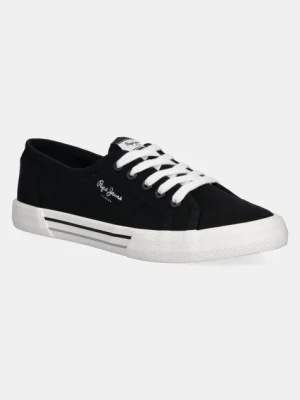 Pepe Jeans tenisówki BRADY BASIC W kolor czarny PLS31287