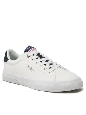 Pepe Jeans Tenisówki Kenton Flag M PMS30906 Biały