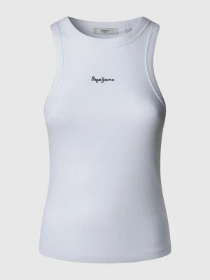 Pepe Jeans Top "Marian" w kolorze białym rozmiar: M