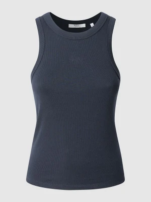 Pepe Jeans Top "Marian" w kolorze granatowym rozmiar: S