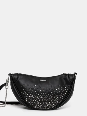 Pepe Jeans torebka NADINE SHINY kolor czarny PL031607