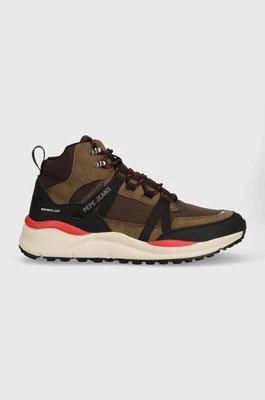 Pepe Jeans trapery Trail Outdoor Boot kolor brązowy