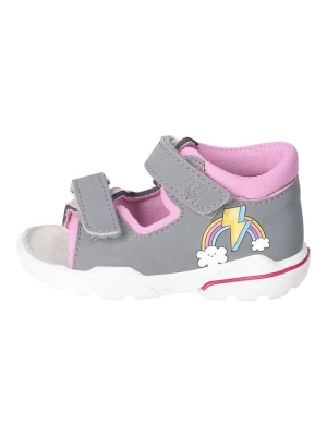 PEPINO Sandały w kolorze szaro-jasnoróżowym rozmiar: 27