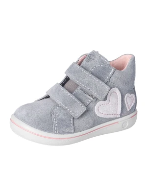 PEPINO Skórzane botki "Senta" w kolorze szarym rozmiar: 24