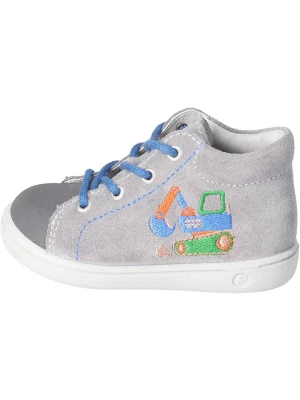 PEPINO Skórzane buty "Andy" w kolorze szarym do nauki chodzenia rozmiar: 25