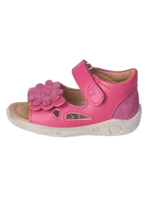 PEPINO Skórzane sandały "Betty" w kolorze różowym rozmiar: 26