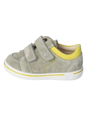 PEPINO Skórzane sneakersy "Timmi" w kolorze miętowo-żółtym rozmiar: 26