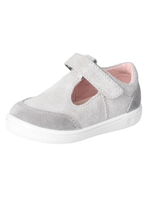 PEPINO Skórzane sneakersy "Wanda" kolorze szarym rozmiar: 22