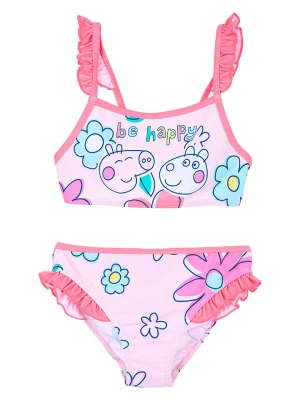 Peppa Pig Bikini "Świnka Peppa" w kolorze jasnoróżowym rozmiar: 98