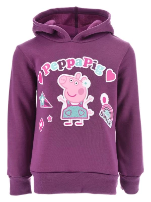 Peppa Pig Bluza "Świnka Peppa" w kolorze fioletowo-jasnoróżowym rozmiar: 110