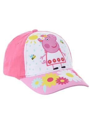 Peppa Pig Czapka "Świnka Peppa" w kolorze jasnoróżowym rozmiar: 54 cm