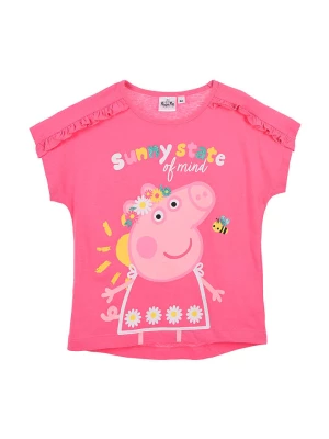Peppa Pig Koszulka "Świnka Peppa" w kolorze różowym rozmiar: 116