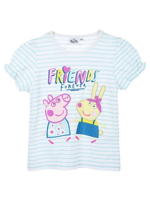 Peppa Pig Koszulka w kolorze błękitnym ze wzorem rozmiar: 116