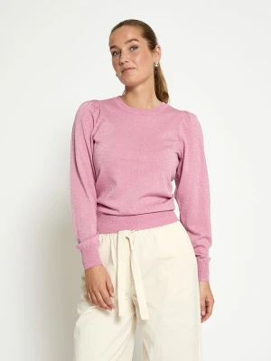 Peppercorn Sweter w kolorze jasnoróżowym rozmiar: XXL