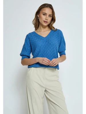Peppercorn Sweter w kolorze niebieskim rozmiar: XL