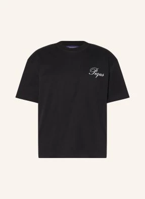 Pequs T-Shirt schwarz