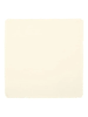 Perfect Cashmere Kaszmirowa chusta "Tofino" w kolorze białym - 56 x 56 cm rozmiar: onesize